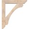 Ekena Millwork Legacy Slat Smooth Bracket w/ Offset Brace, Douglas Fir, 7 1/2"W x 42"D x 48"H BKT0806X42X48LEC06SDF - alternate 3